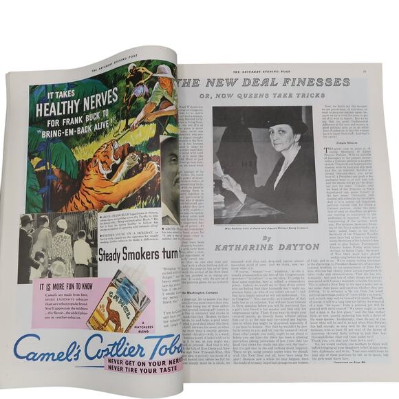 Saturday Evening Post Magazine Sept 16 1933 JC Leyendecker Cover Vintage - Picture 6 of 8